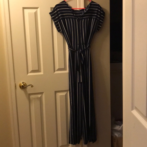 Striped Jumpsuit - Picture 2 of 3